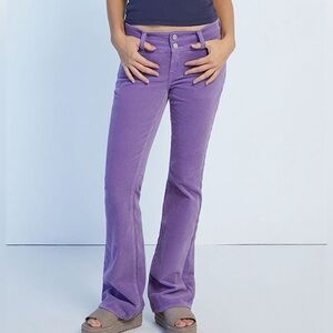 PacSun Plum Corduroy Stretch Low Rise Bootcut Jeans - Women’s 2 / 24
